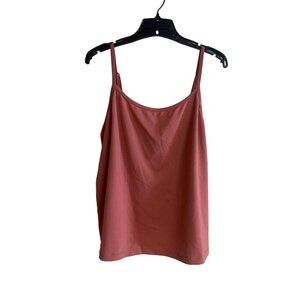Lane Bryant Coral Spaghetti Strap Tank Top 14/16 Polyester & Spandex
